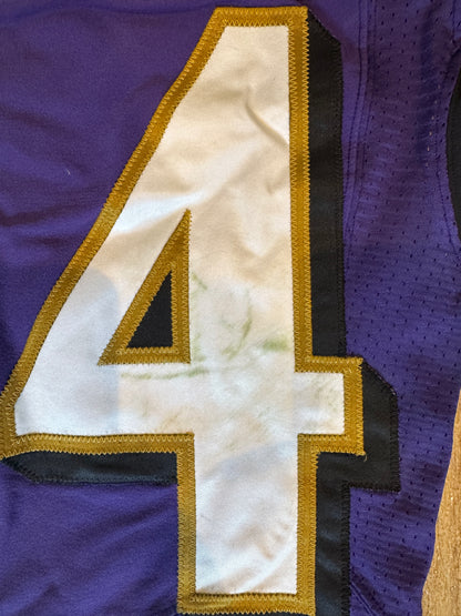 Josh Oliver GAME WORN💪11/20/22 Ravens💜vs. Panthers🐾On-Field NFL Nike Jersey Worn during the November 20, 2022 victory vs. Carolina Panthers