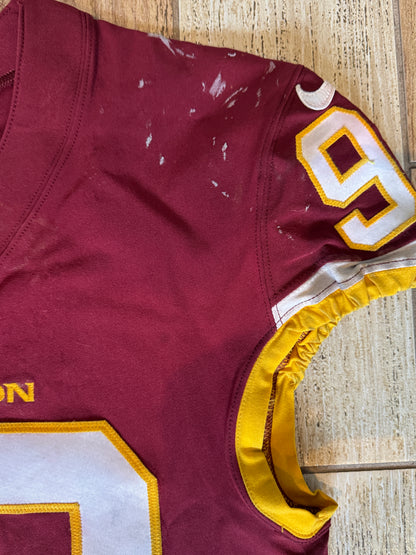 Jonathan Allen GAME-WORN & PHOTO-MATCHED Jersey Washington Commanders | 12/26/21 vs. Cowboys (Salute to Service Game) | PSA Certified | Size 44