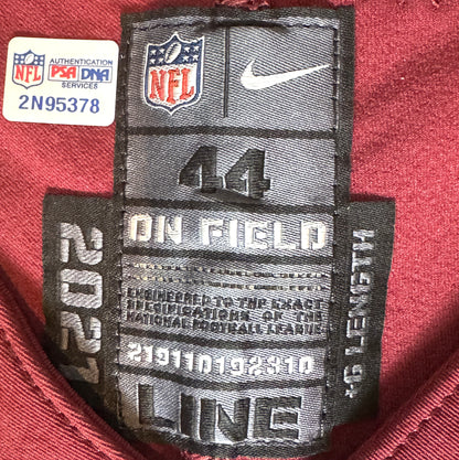 Jonathan Allen GAME-WORN & PHOTO-MATCHED Jersey Washington Commanders | 12/26/21 vs. Cowboys (Salute to Service Game) | PSA Certified | Size 44