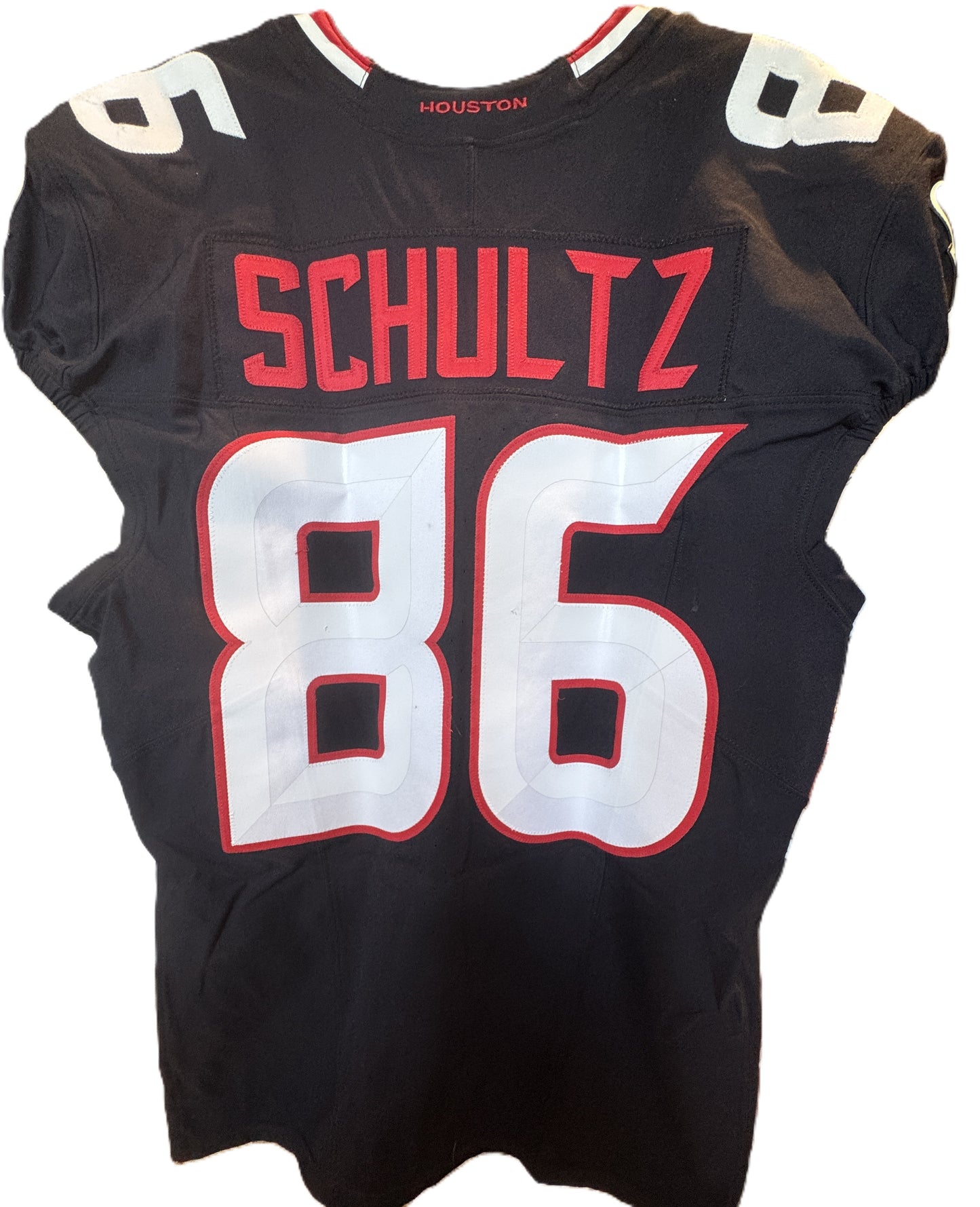 Dalton Schultz GAME WORN 💪 Houston Texans 🐂 Nike NFL Jersey👕 Salute to Service Game Also includes COA 🛡️