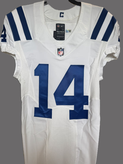 Alec Pierce TEAM ISSUED 💪 Indianapolis Colts 🐎 Nike NFL Jersey 👕 Includes COA 🛡️