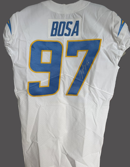 Joey Bosa Hand-SIGNED✍️ & TEAM-ISSUED💪 Los Angeles Chargers⚡NFL Nike Jersey👕