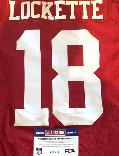 Ricardo Lockette TEAM-ISSUED💪SuperBowl XLVII San Francisco 49ers NFL Jersey👕