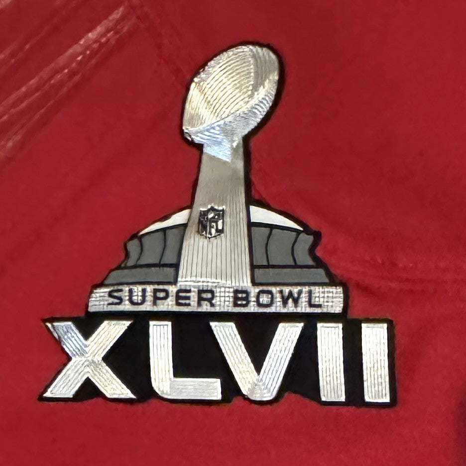Ricardo Lockette TEAM-ISSUED💪SuperBowl XLVII San Francisco 49ers NFL Jersey👕