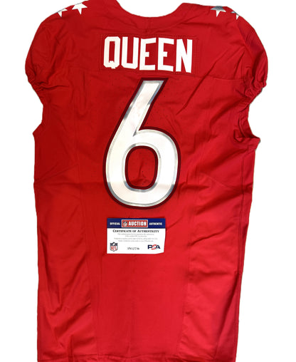Patrick Queen TEAM-ISSUED💪2025 Pro Bowl Games Pittsburgh Steelers NFL Jersey👕Inc. PSA Authentication🛡️