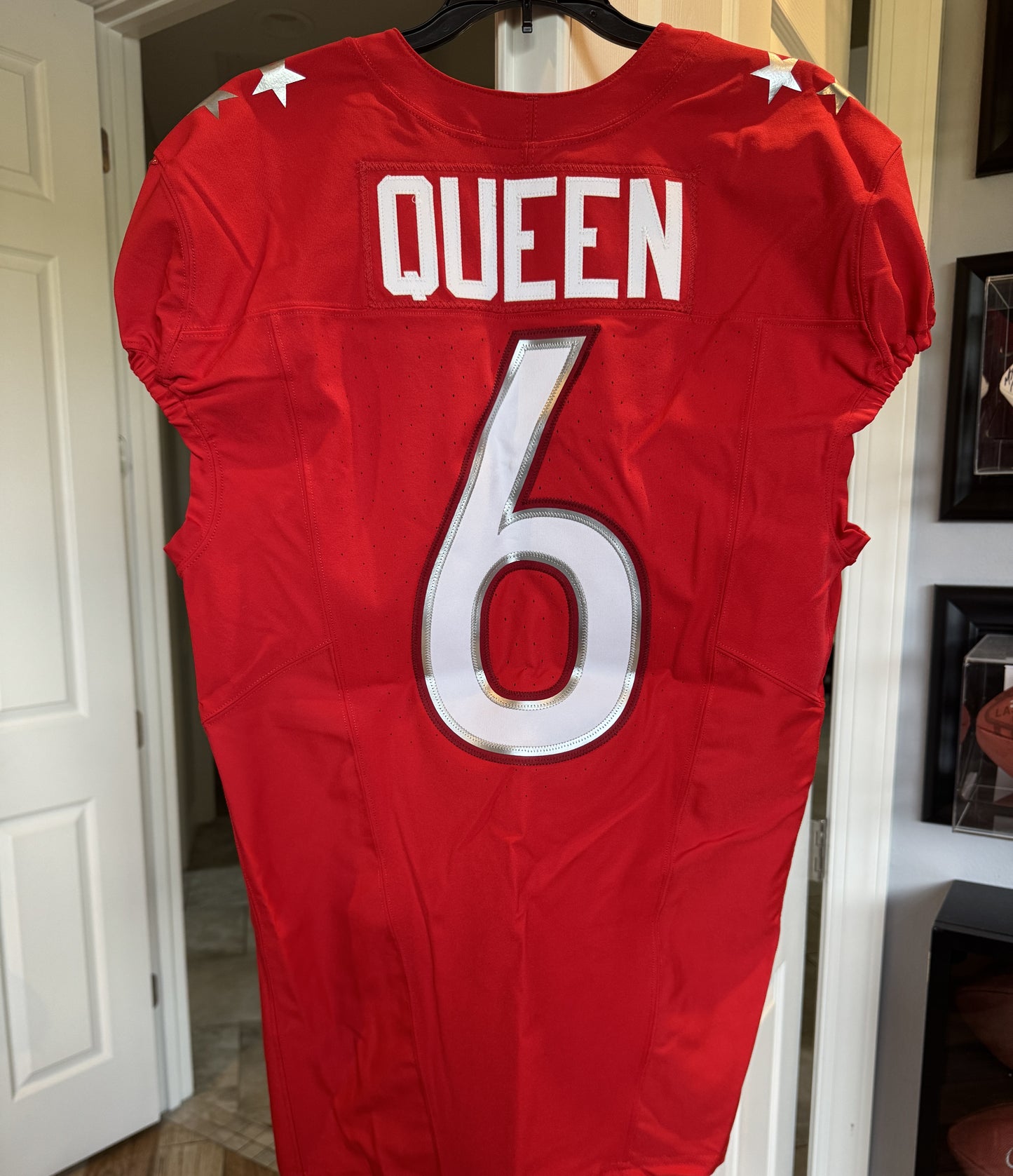 Patrick Queen TEAM-ISSUED💪2025 Pro Bowl Games Pittsburgh Steelers NFL Jersey👕Inc. PSA Authentication🛡️