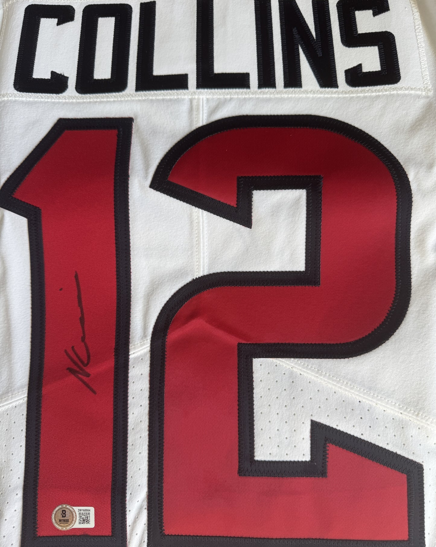 Nico Collins GAME ISSUED 💪 and Signed ✍️ Houston Texans 🐂 Nike NFL Jersey inc. COA🛡️