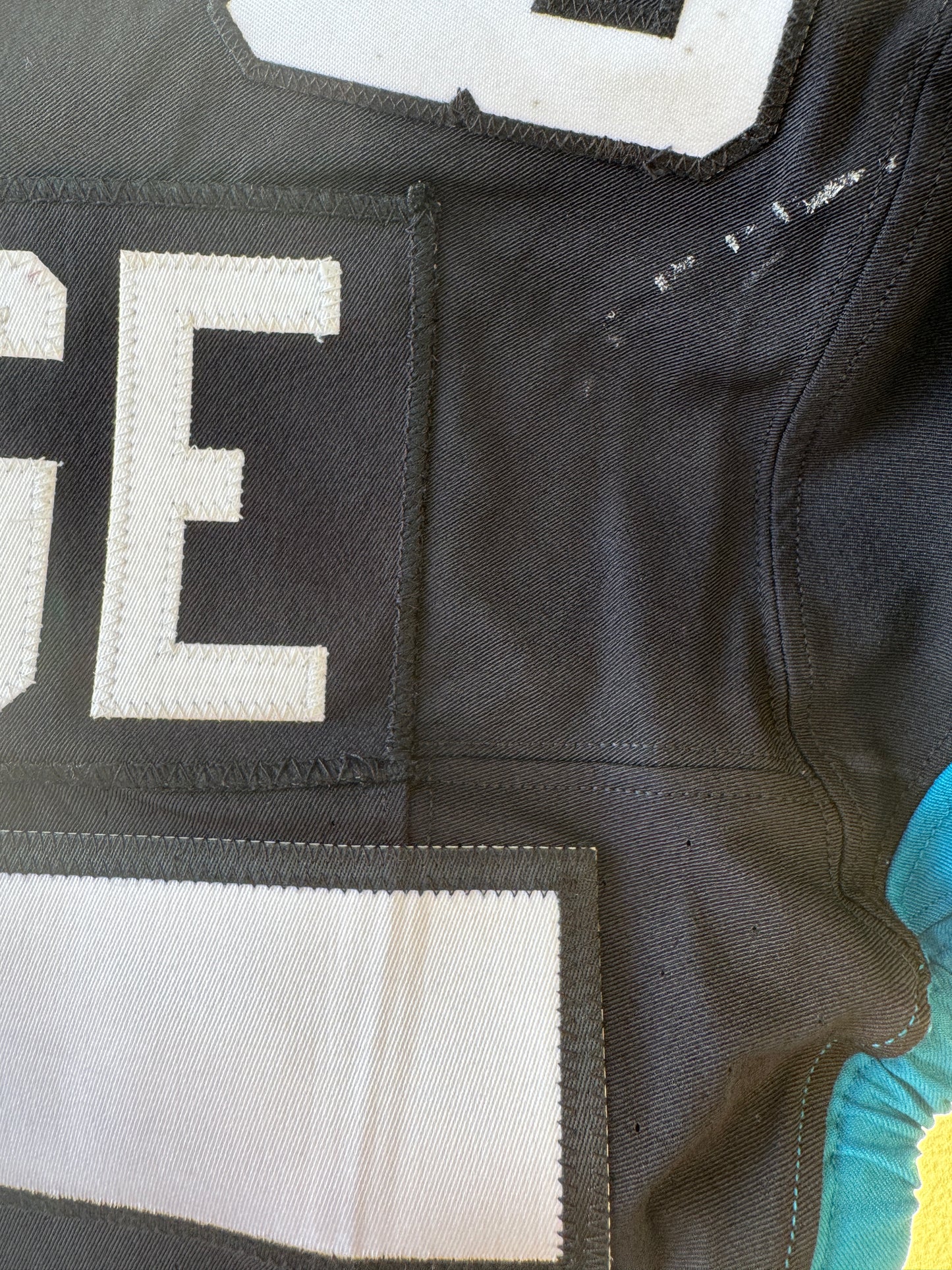 Brenton Strange GAME USED 10/1/23 Jacksonville Jaguars 🐆 Nike NFL Jersey vs. Atlanta Falcons in London 🇬🇧