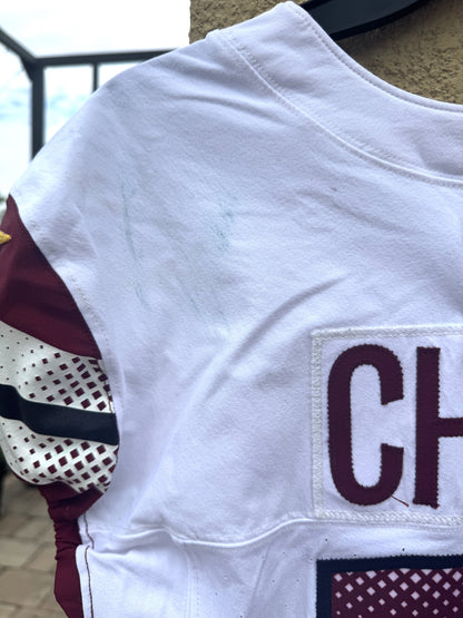 Jeremy Chinn GAME WORN💪2025 Season Washington Commanders NFL Jersey👕inc.COA