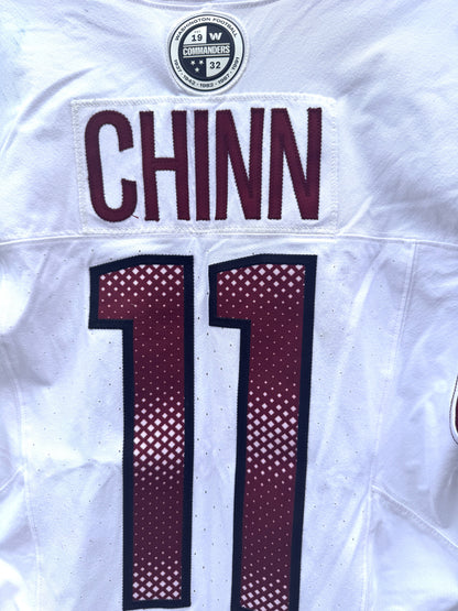 Jeremy Chinn GAME WORN💪2025 Season Washington Commanders NFL Jersey👕inc.COA