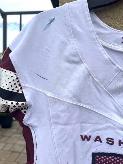 Jeremy Chinn GAME WORN💪2025 Season Washington Commanders NFL Jersey👕inc.COA