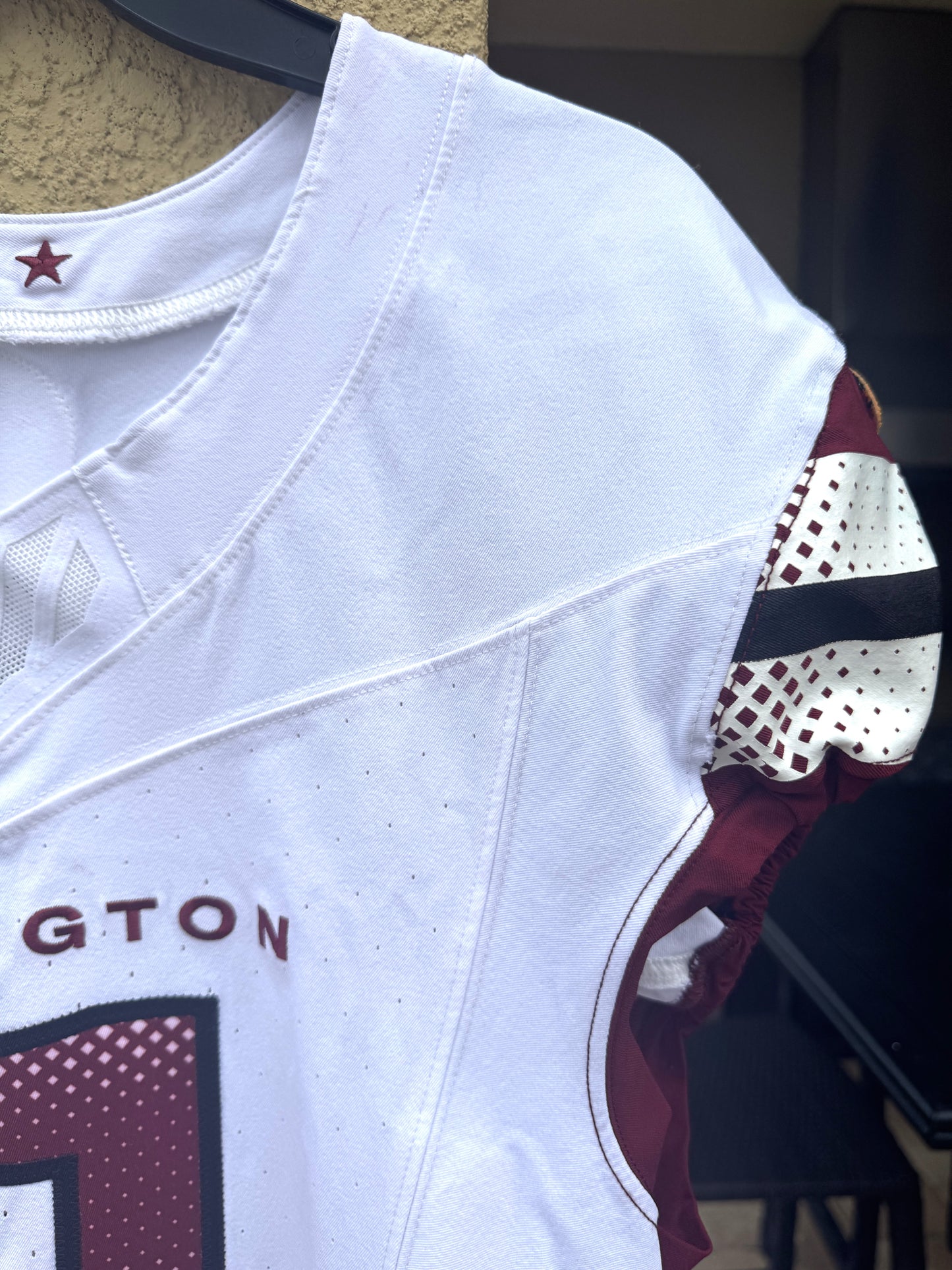 Jeremy Chinn GAME WORN💪2025 Season Washington Commanders NFL Jersey👕inc.COA