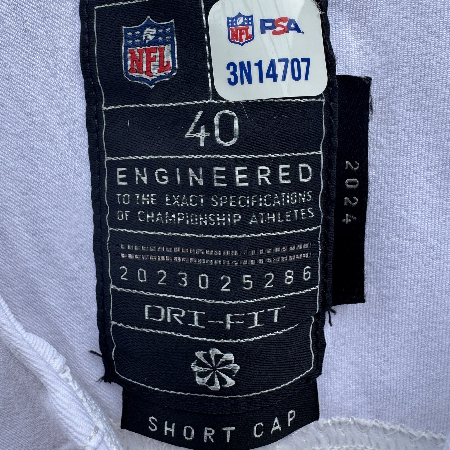 Jeremy Chinn GAME WORN💪2025 Season Washington Commanders NFL Jersey👕inc.COA