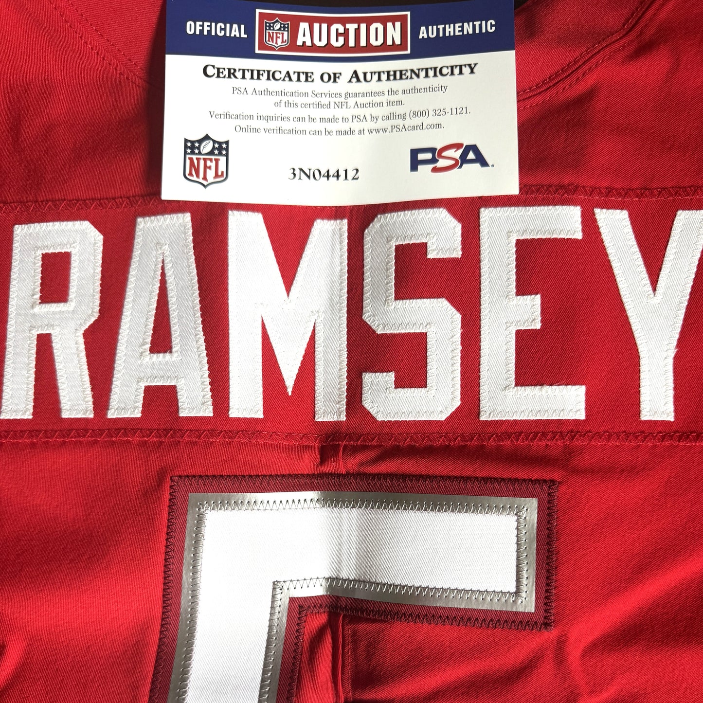 Jalen Ramsey GAME ISSUED 💪 Pro Bowl Games Miami Dolphins 🐬 On-Field Nike NFL Jersey 🎽 Inc. PSA Authenticity 🛡️