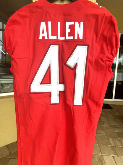 Josh Allen Game Issued💪Pro Bowl Games Jacksonville Jaguars 🐆 Nike NFL Jersey👕Inc. PSA COA 🛡️