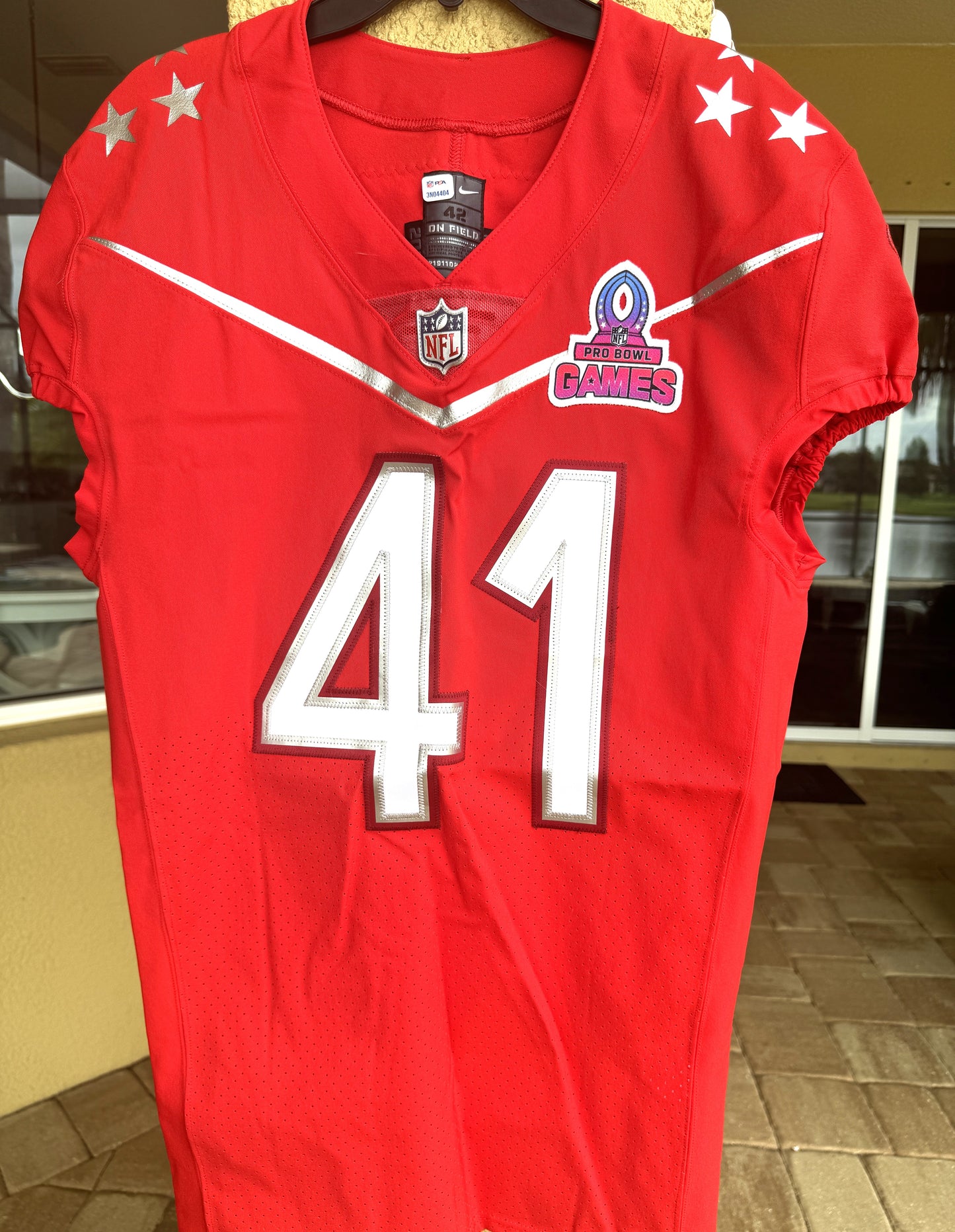 Josh Allen Game Issued💪Pro Bowl Games Jacksonville Jaguars 🐆 Nike NFL Jersey👕Inc. PSA COA 🛡️