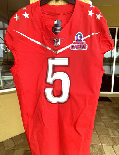 Jalen Ramsey GAME ISSUED 💪 Pro Bowl Games Miami Dolphins 🐬 On-Field Nike NFL Jersey 🎽 Inc. PSA Authenticity 🛡️