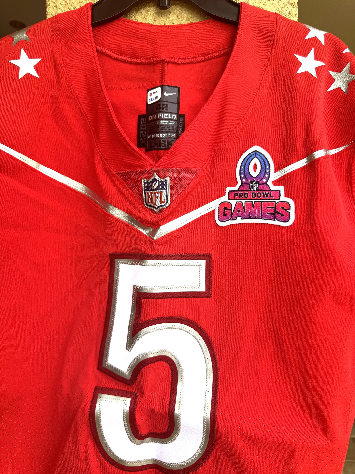 Jalen Ramsey GAME ISSUED 💪 Pro Bowl Games Miami Dolphins 🐬 On-Field Nike NFL Jersey 🎽 Inc. PSA Authenticity 🛡️