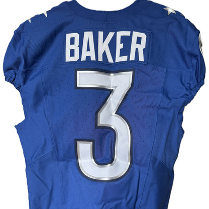 Budda Baker GAME-ISSUED💪Arizona Cardinals🐦 Pro Bowl Games 2025 NFL Jersey👕 Inc.COA