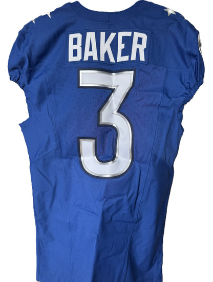 Budda Baker GAME-ISSUED💪Arizona Cardinals🐦 Pro Bowl Games 2025 NFL Jersey👕 Inc.COA
