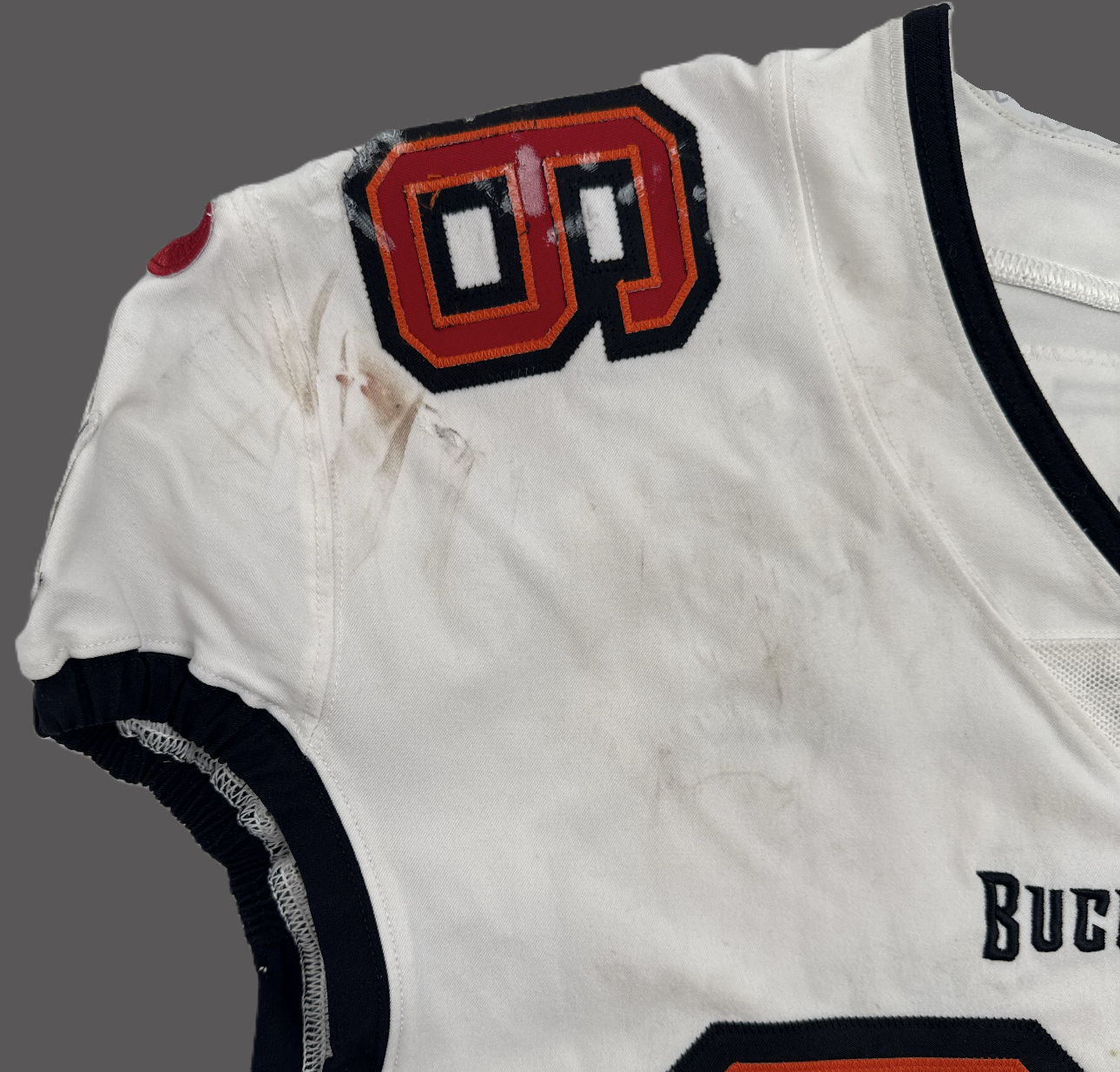 Greg Gaines GAME-WORN 8/23/25 Tampa Bay Buccaneers OnField NFL Jersey vs.Bills