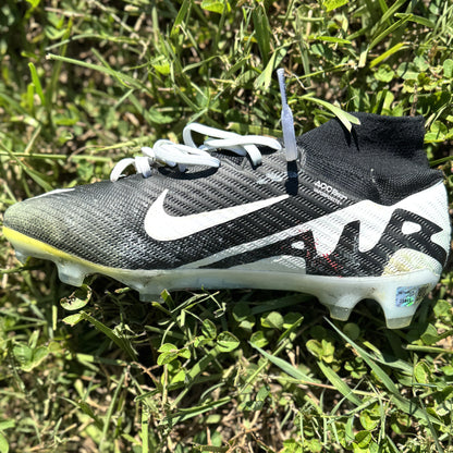 Justin Tucker Signed✍️GAME WORN💪NFL Cleats👟24-25 Season Ravens💜Inscribed🛡️Worn wk 9 vs Denver Broncos 11/03/24 & wk 11 @ Pittsburgh 11/17/24