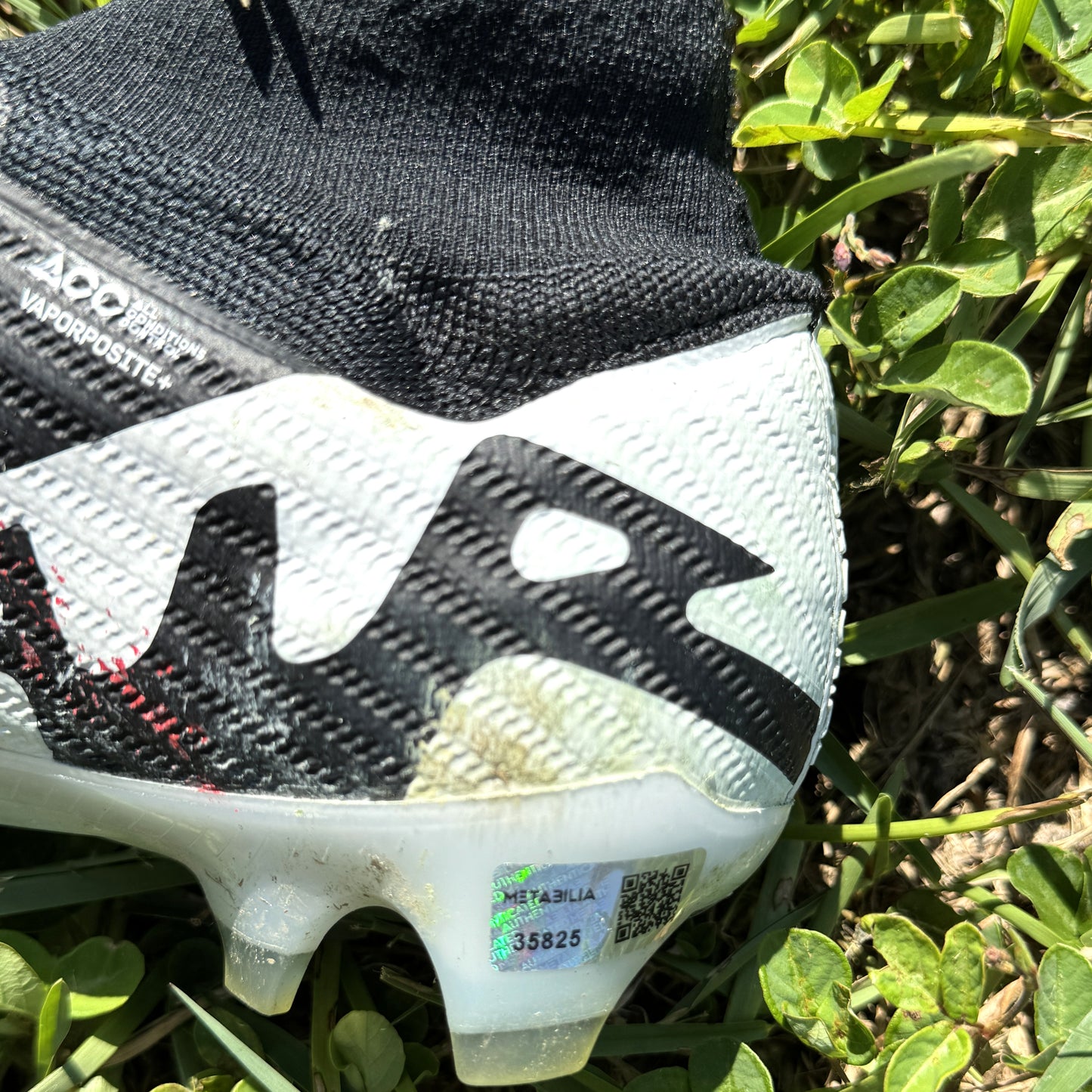 Justin Tucker Signed✍️GAME WORN💪NFL Cleats👟24-25 Season Ravens💜Inscribed🛡️Worn wk 9 vs Denver Broncos 11/03/24 & wk 11 @ Pittsburgh 11/17/24