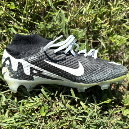 Justin Tucker Signed✍️GAME WORN💪NFL Cleats👟24-25 Season Ravens💜Inscribed🛡️Worn wk 9 vs Denver Broncos 11/03/24 & wk 11 @ Pittsburgh 11/17/24