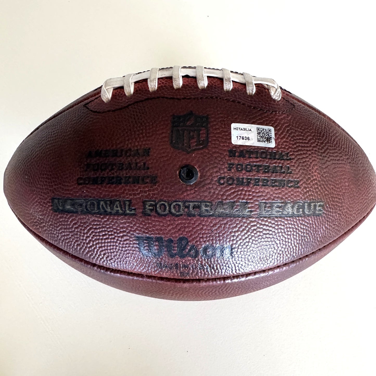 Ravens Isaiah Likely Signed GAME USED 10/06/24 PHOTOMATCHED Ball Inscribed 2 TDs. Used in victory over Cincinnati Bengals