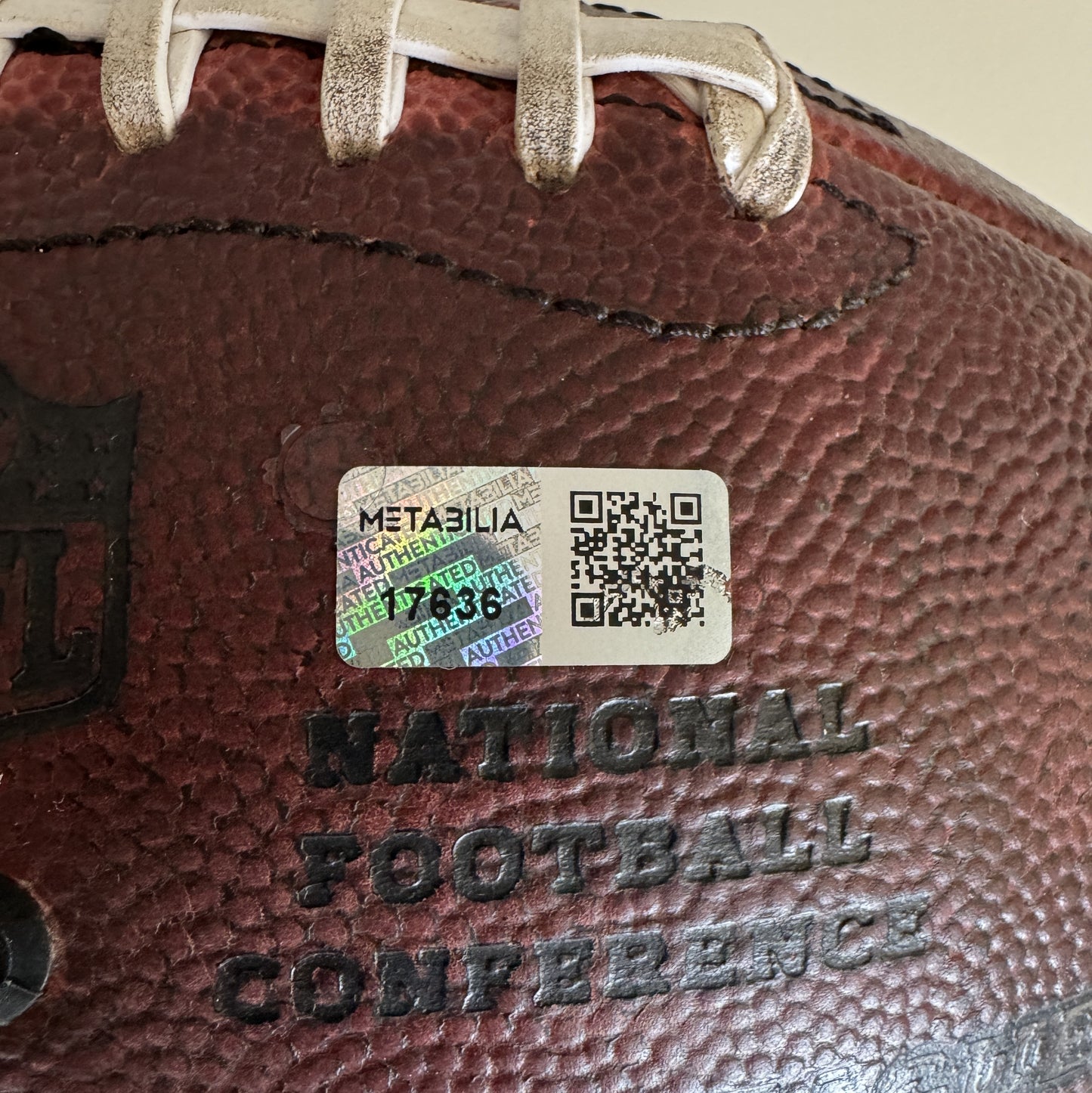 Ravens Isaiah Likely Signed GAME USED 10/06/24 PHOTOMATCHED Ball Inscribed 2 TDs. Used in victory over Cincinnati Bengals
