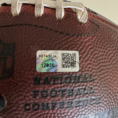 Ravens Isaiah Likely Signed GAME USED 10/06/24 PHOTOMATCHED Ball Inscribed 2 TDs. Used in victory over Cincinnati Bengals