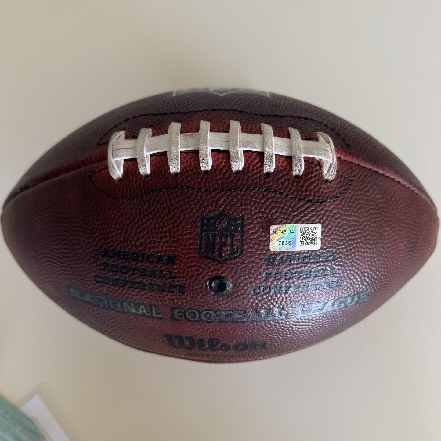 Ravens Isaiah Likely Signed GAME USED 10/06/24 PHOTOMATCHED Ball Inscribed 2 TDs. Used in victory over Cincinnati Bengals