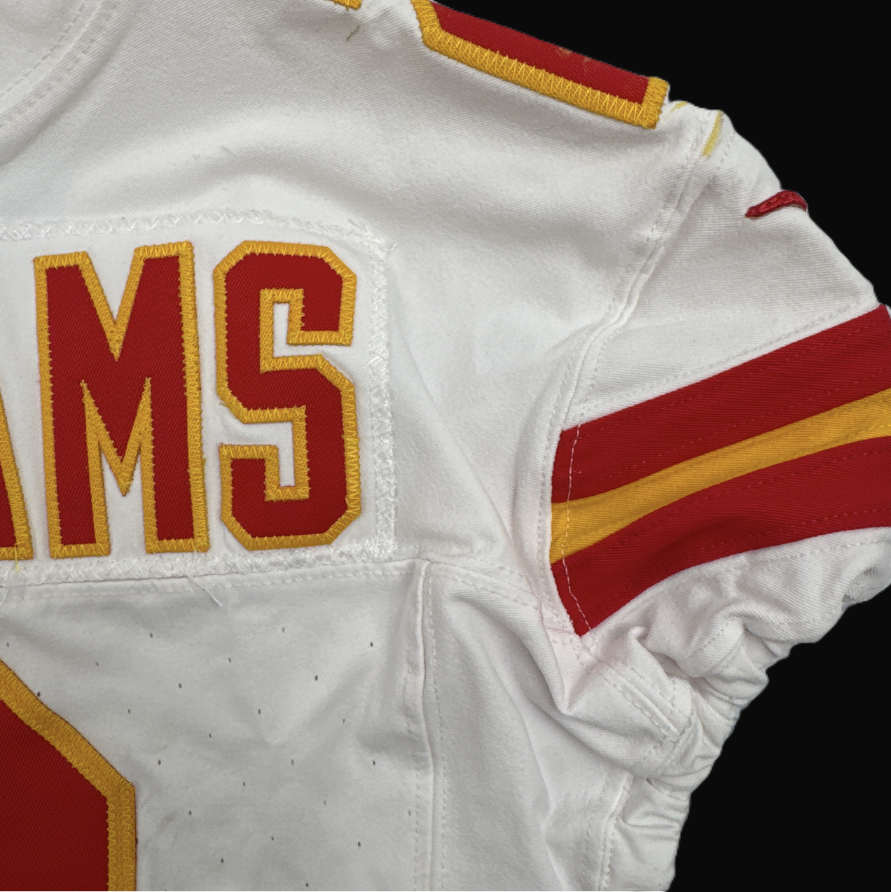 Joshua Williams GAME-USED💪09/05/25 Kansas City Chiefs NFL Jersey vs. Los Angeles Chargers