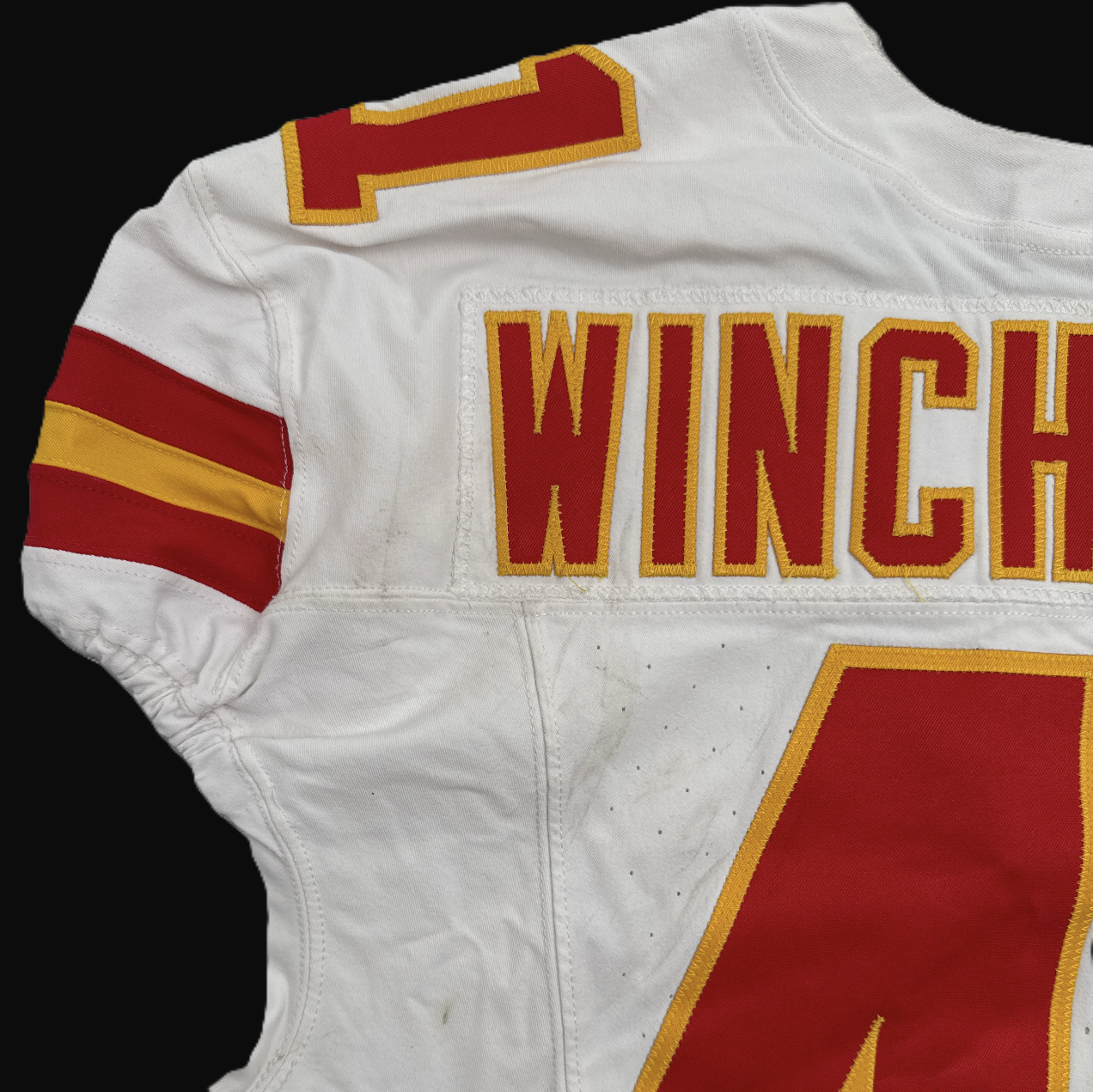 James Winchester GAME-WORN💪09/05/25 Kansas City Chiefs NFL Jersey vs. Los Angeles Chargers