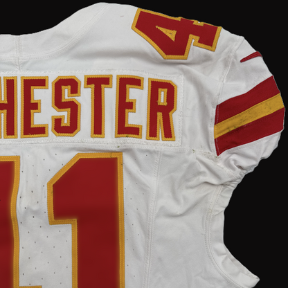James Winchester GAME-WORN💪09/05/25 Kansas City Chiefs NFL Jersey vs. Los Angeles Chargers
