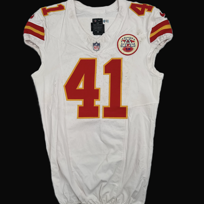 James Winchester GAME-WORN💪09/05/25 Kansas City Chiefs NFL Jersey vs. Los Angeles Chargers