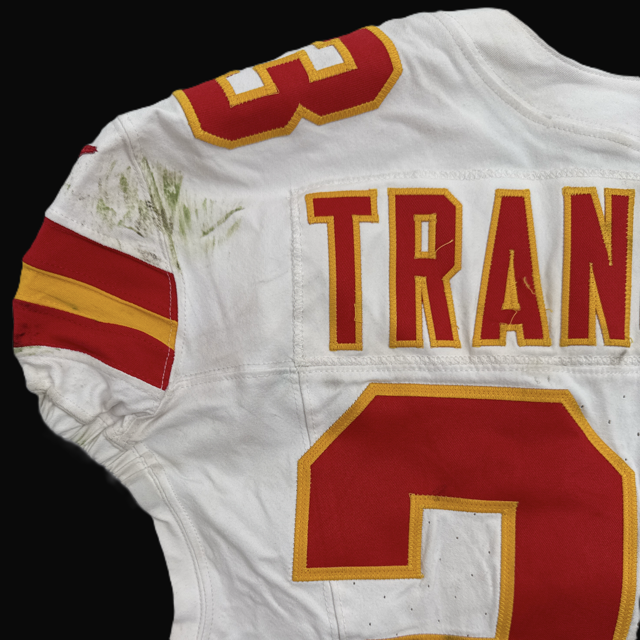 Drue Tranquill GAME-USED💪09/05/25 Kansas City Chiefs NFL Jersey🎽vs. Los Angeles Chargers