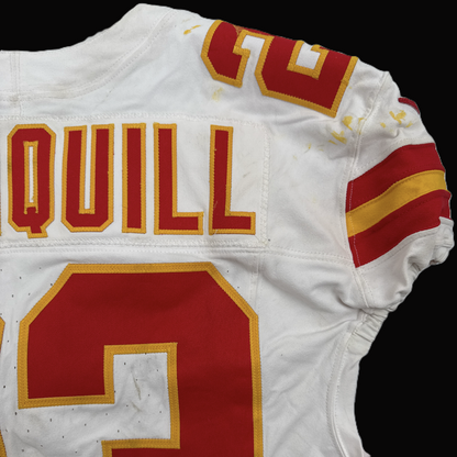 Drue Tranquill GAME-USED💪09/05/25 Kansas City Chiefs NFL Jersey🎽vs. Los Angeles Chargers