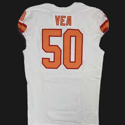 Vita Vea GAME-ISSUED💪Tampa Bay Buccaneers On-Field Nike 1976 Throwback Jersey