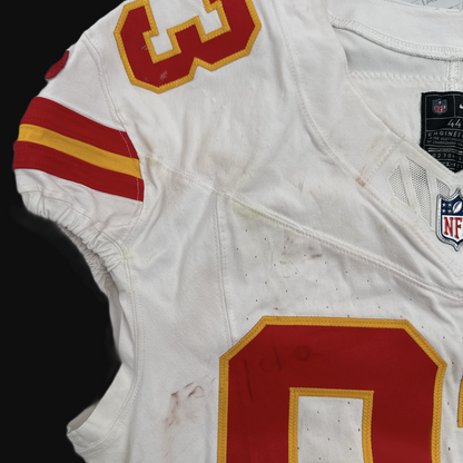 Noah Gray GAME-WORN 09/05/25 Kansas City Chiefs NFL Jersey vs. Los Angeles Chargers inc.COA