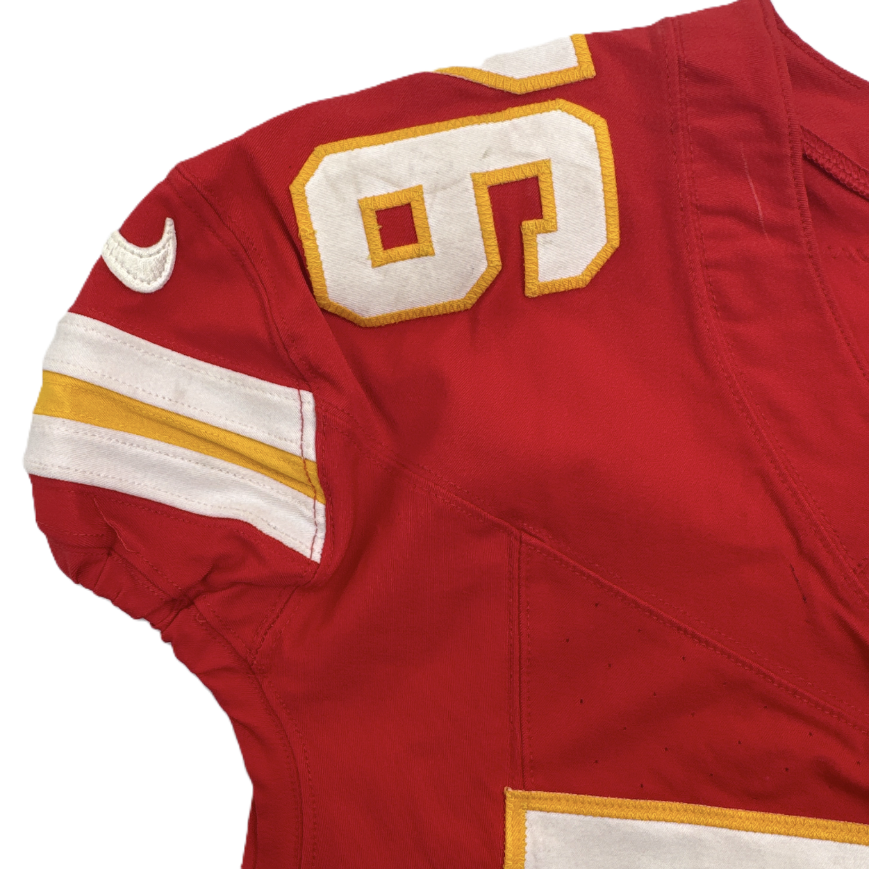 Kingsley Suamataia GAME-USED💪09/14/25 Kansas City Chiefs NFL Jersey🎽vs. Philadelphia Eagles