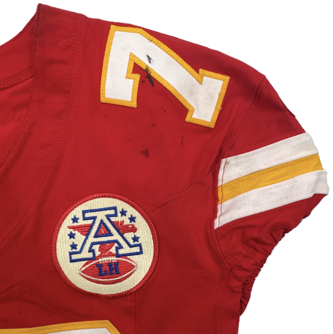 Kingsley Suamataia GAME-USED💪09/14/25 Kansas City Chiefs NFL Jersey🎽vs. Philadelphia Eagles