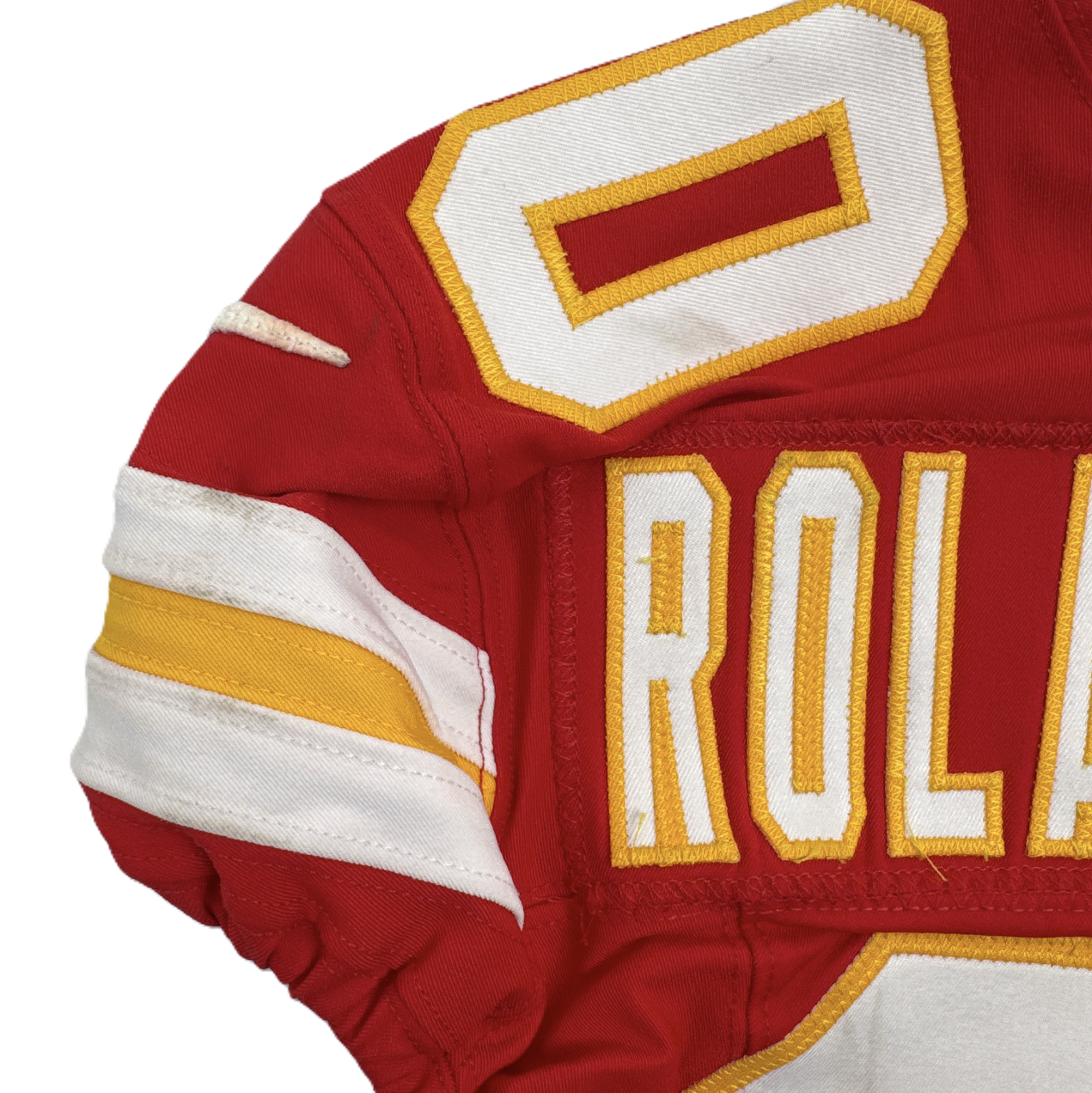 Christian Roland-Wallace GAME-WORN💪09/14/25 Kansas City Chiefs NFL Jersey🎽vs. Philadelphia Eagles🦅