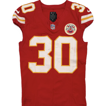 Christian Roland-Wallace GAME-WORN💪09/14/25 Kansas City Chiefs NFL Jersey🎽vs. Philadelphia Eagles🦅