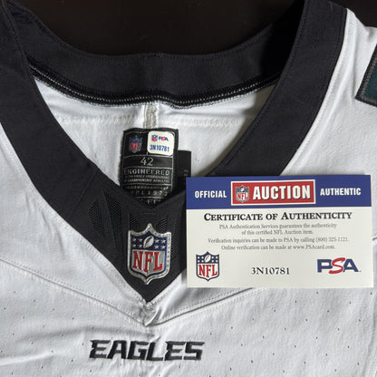 Ben Van Sumeren Game-Worn💪09/06/2024 Philadelphia Eagles🦅NFL Jersey👕 Win vs. Green Bay Packers inc. PSA COA