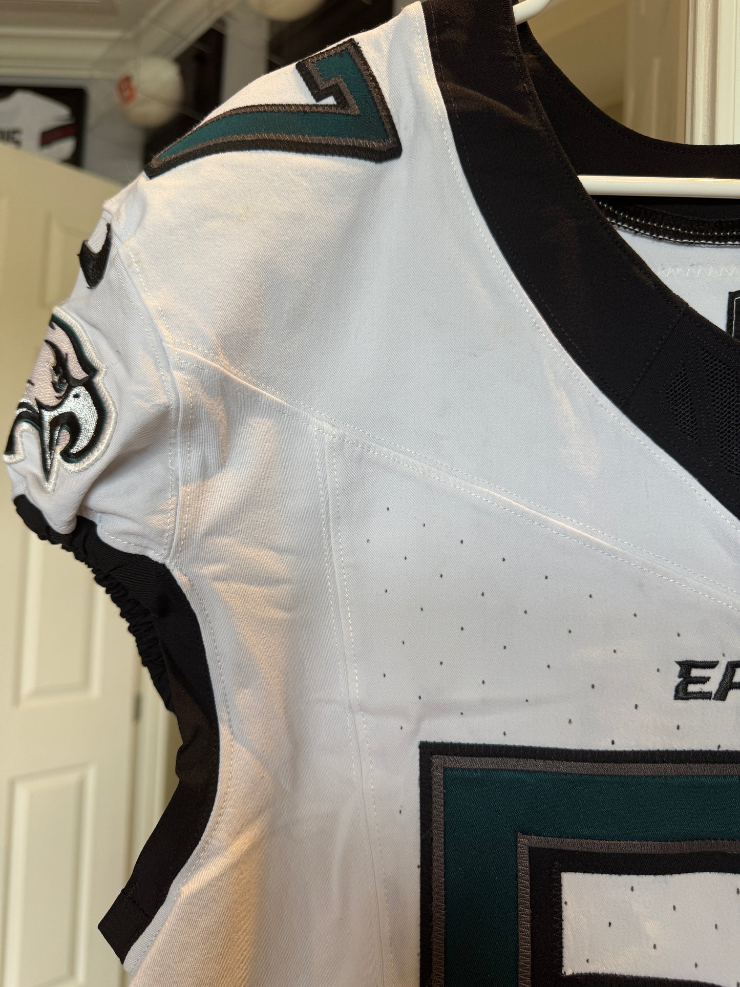 Ben Van Sumeren Game-Worn💪09/06/2024 Philadelphia Eagles🦅NFL Jersey👕 Win vs. Green Bay Packers inc. PSA COA