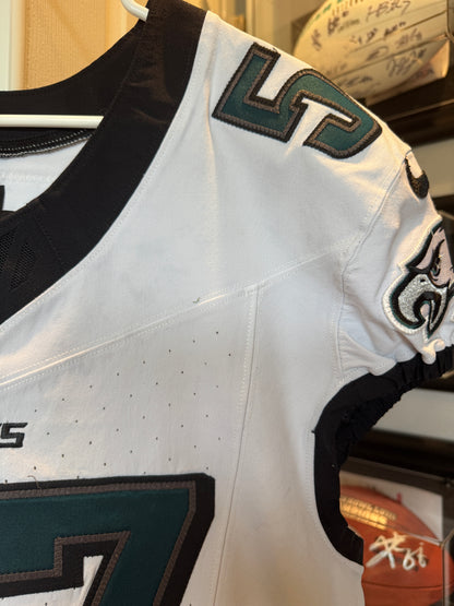Ben Van Sumeren Game-Worn💪09/06/2024 Philadelphia Eagles🦅NFL Jersey👕 Win vs. Green Bay Packers inc. PSA COA