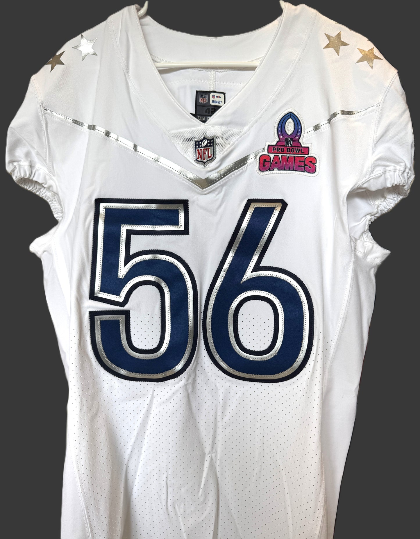 Demario Davis GAME ISSUED 💪 Pro Bowl Games 2024 New Orleans Saints Authentic Nike NFL Jersey 👕 With PSA Authenticity 🛡️