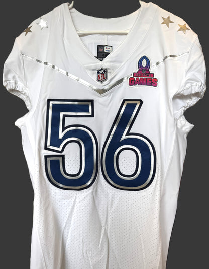 Demario Davis GAME ISSUED 💪 Pro Bowl Games 2024 New Orleans Saints Authentic Nike NFL Jersey 👕 With PSA Authenticity 🛡️