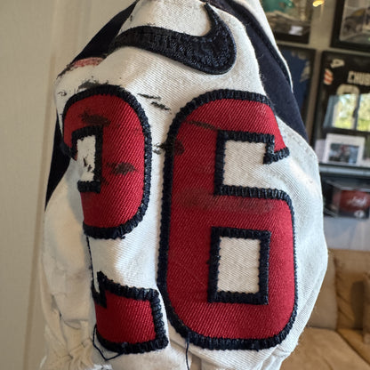 Devin Singletary GAME WORN 💪 11/12/23 & PHOTO MATCHED 📸 Houston Texans Nike NFL Jersey🎽 vs. Cincinnati Bengals – Salute to Service Game